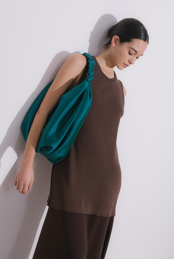 Sandra Dress  Brown