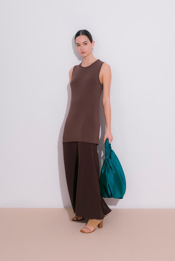Sandra Dress  Brown